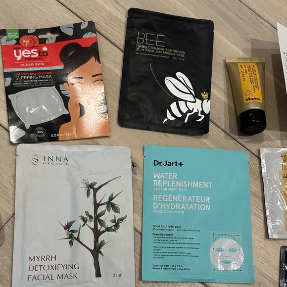 NEW! Bundle 45+ skincare items - full size & samples. Masks, cleansers, lotions - Picture 8 of 17